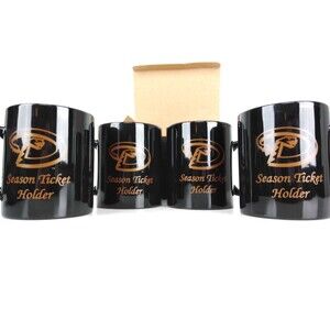 VTG Diamondbacks Arizona Rattlesnake Season Ticket Holder Coffee Cup Mug Set NEW